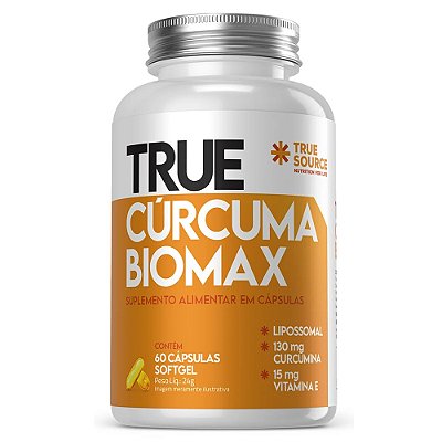 Cúrcuma Biomax - True Source 60 Cápsulas