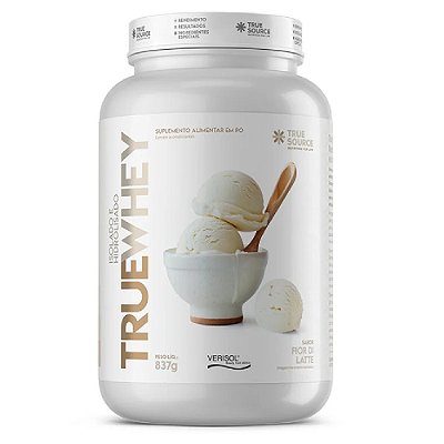 True Whey Protein Sabor Fior Di Latte - True Source 837g