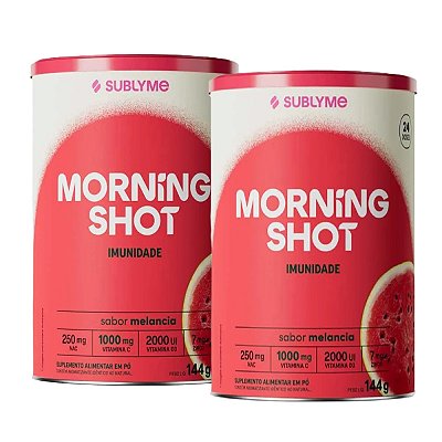 2x Morning Shot Melancia - Sublyme 144g
