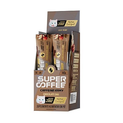 Supercoffee Língua De Gato To Go - Caffeine Army 14 Sticks