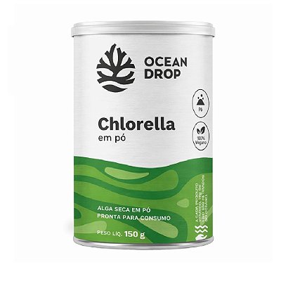Chlorella Em Pó - Ocean Drop 150g