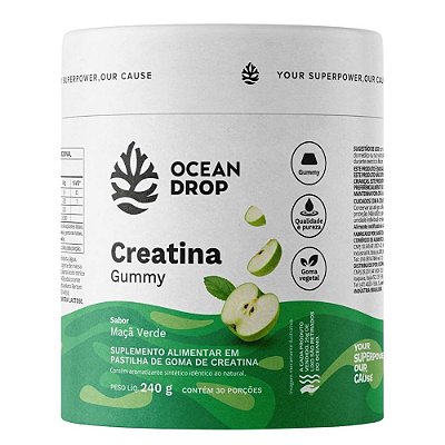 Creatina Gummy - Ocean Drop 30 Gomas
