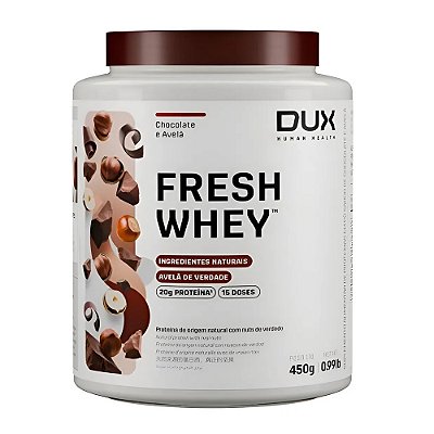 Freshwhey Chocolate E Avelã - Dux 450g