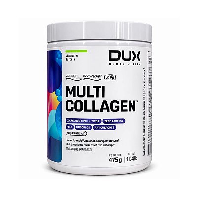 Multi Collagen Sabor Abacaxi E Hortelã - Dux 475g