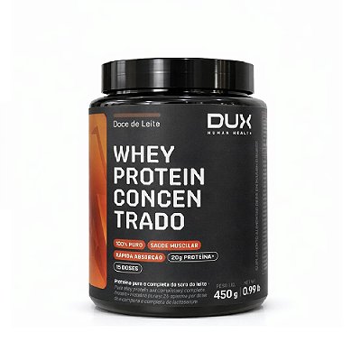 Whey Protein Concentrado Doce De Leite - Dux 450g