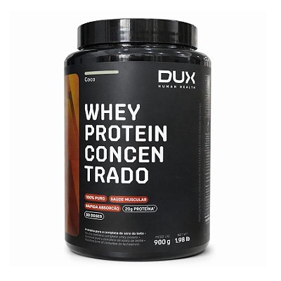 Whey Protein Concentrado Coco - Dux 900g
