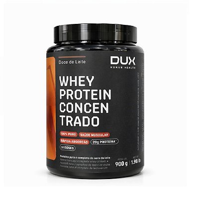 Whey Protein Concentrado Doce De Leite - Dux 900g