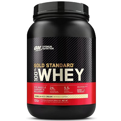 Gold Standard 100% Whey Vanilla - Optimum Nutrition 907g