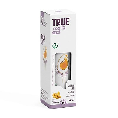 True Coq10 Liquid - Sabor Frutas Amarelas 225ml