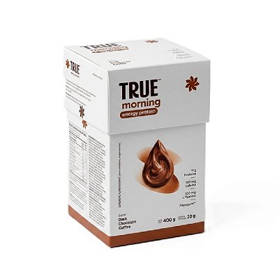 Morning Energy Protein Dark Chocolate Coffee - True 20 Sachês