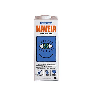 Naveia - Leite Vegetal Extra Fibra 1l