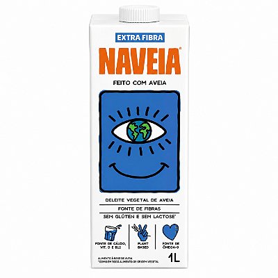 Naveia - Leite Vegetal Extra Fibra 1l