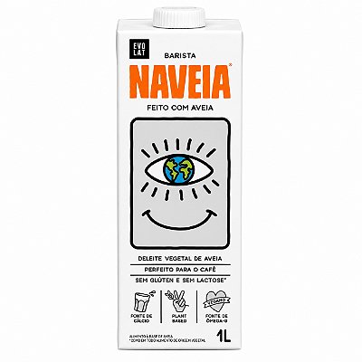 Naveia - Leite Vegetal Sabor Barista 1l