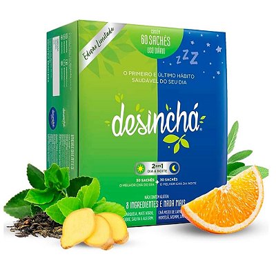 DESINCHÁ Misto Dia e Noite - 60 Sachês