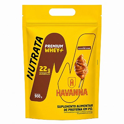 Premium Whey+ Refil Doce De Leite Havanna - Nutrata 900g
