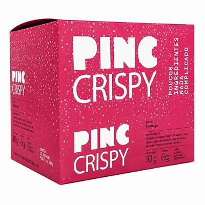 Pinc Crispy Morango - Pincbar 12 Unidades