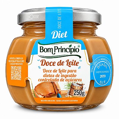 Doce De Leite Diet - Bom Princípio 250g