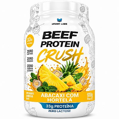 Beef Protein Crush Abacaxi Com Hortelã - Under Labz 910g