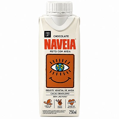 Naveia - Leite Vegetal Sabor Chocolate 250ml