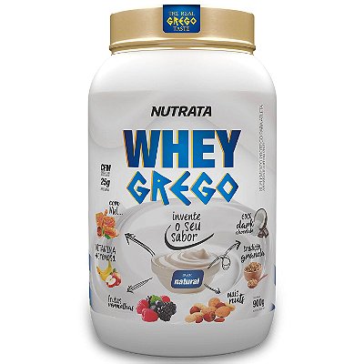 Whey Grego Sabor Iogurte Natural - Nutrata 900g