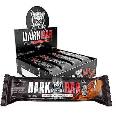 Dark Bar Sabor Chocolate com Coco - Integralmédica Caixa com 8 unidades