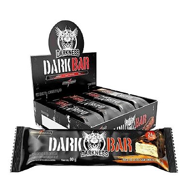 Dark Bar Sabor Doce de Leite - Integralmédica Caixa com 8 unidades