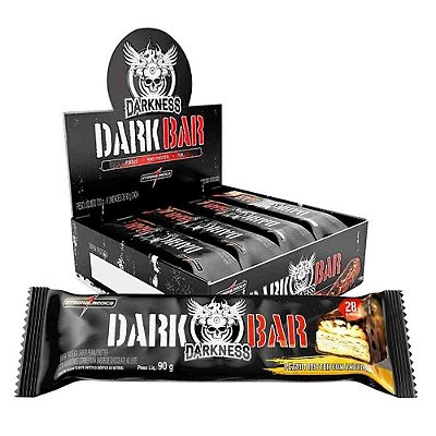 Dark Bar Sabor Peanut Butter - Integralmédica Caixa com 8 unidades