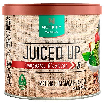 Juiced Up Matchá com Maçã e Canela (Energético Natural) - Nutrify 200g