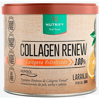 Colágeno Renew Laranja (Hidrolisado Verisol) - Nutrify 300g