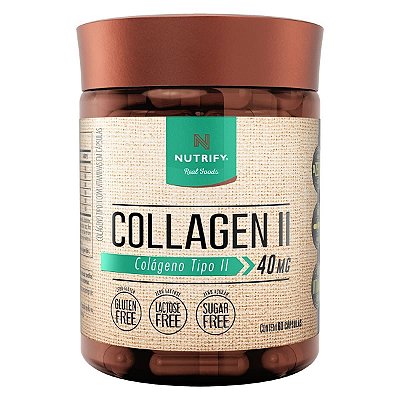 Colágeno tipo 2 (40mg) - Nutrify 60 cápsulas