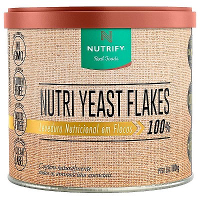 Nutritional Yeast Flakes (Levedura Nutricional) - Nutrify 100g