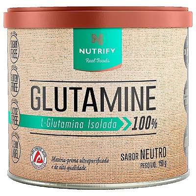 Glutamina (L-glutamina Isolada) - Nutrify 150g