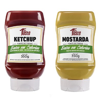 Kit Ketchup + Mostarda - Mrs Taste 350g