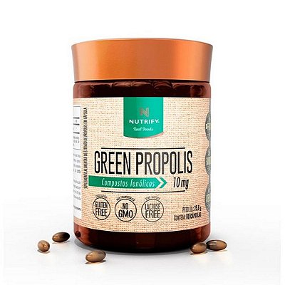 Green Própolis (10 mg) - Nutrify 60 cápsulas