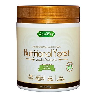 Levedura Nutricional Yeast Sabor Fumaça com Alecrim - Veganway 200g