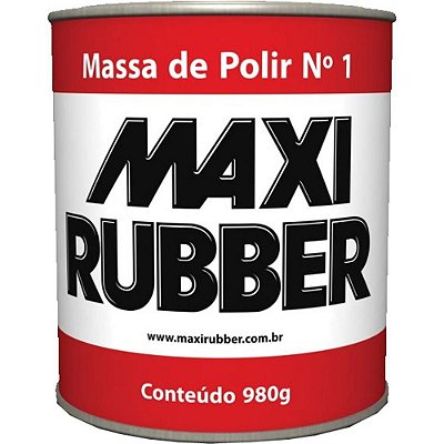 MASSA DE POLIR N1 980g Maxi Rubber