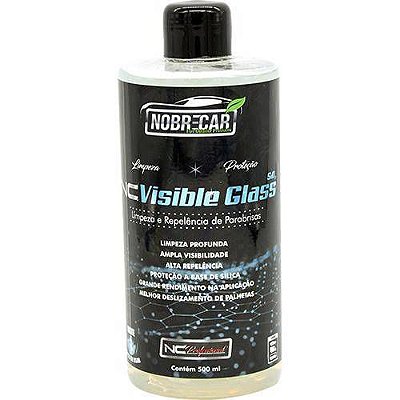 NC VISIBLE GLASS 500ML NOBRECAR Limpa e repelente Parabrisas