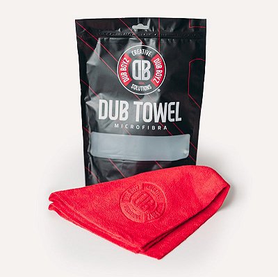 Toalha de microfibra - Dub Towel Vermelha DUB BOYZ 40x40