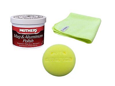 Kit De Polimento De Cromados Mothers