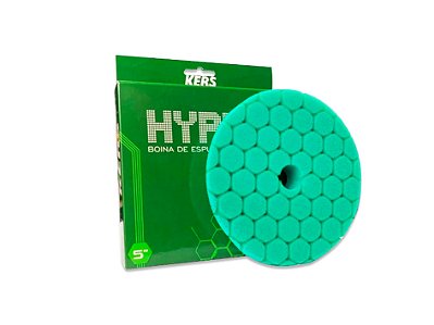 Boina De Espuma Hyper 5" Verde Agressiva Kers