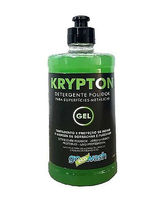 KRYPTON GEL 500ML - Detergente Polidor de metais - Go Eco Wash