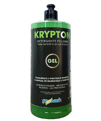 KRYPTON GEL 1LT - Detergente Polidor de metais - Go Eco Wash