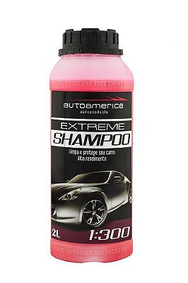 Shampoo Concentrado Diluição 1:300 (2L) - Autoamerica Extreme