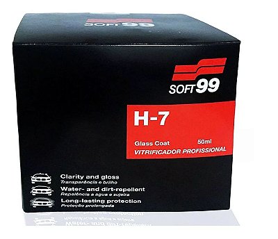 Vitrificador de Pintura H7 Soft99 Glass Coat 50ml