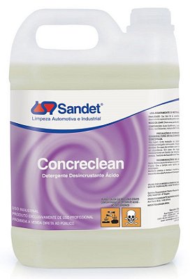 Removedor de Cimentos e Concretos Concreclean 5L - SANDET