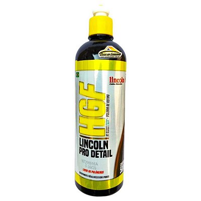 HGF Hi Gloss Fast Polidor Refino e Lustro Pro Detail Lincoln 500g