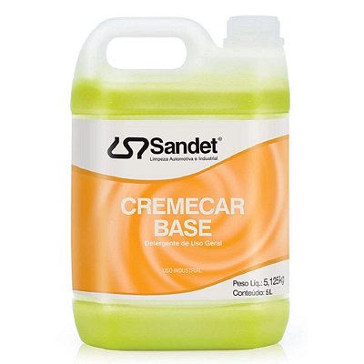 Detergente Concentrado de uso Geral Cremecar Sandet 5000ml