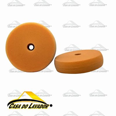 Boina de Espuma Dupla Face Corte Leve / Refino Laranja 6'' Lincoln