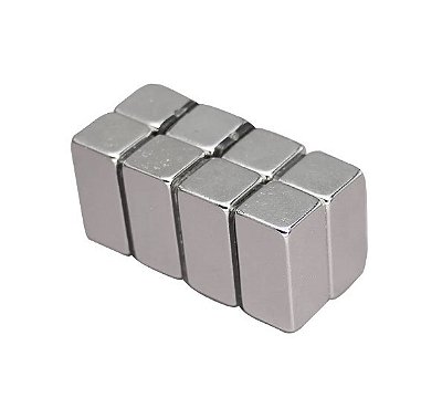 Imã De Neodímio Bloco 20mm x 10mm x 10mm - N42