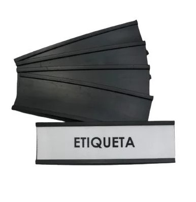 Porta Etiqueta Magnético - 30X1000 MM